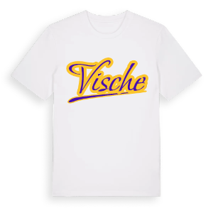 Vische baseball t-shirt – ekologisk bomull t-shirt från Pinshirt