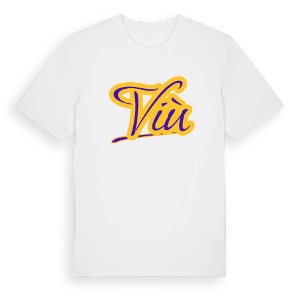 Viù baseball t-shirt – ekologisk bomull t-shirt från Pinshirt