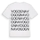 Vogogna ordlek t-shirt