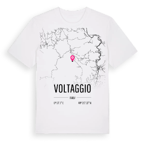 Voltaggio karta t-shirt – ekologisk bomull t-shirt från Pinshirt