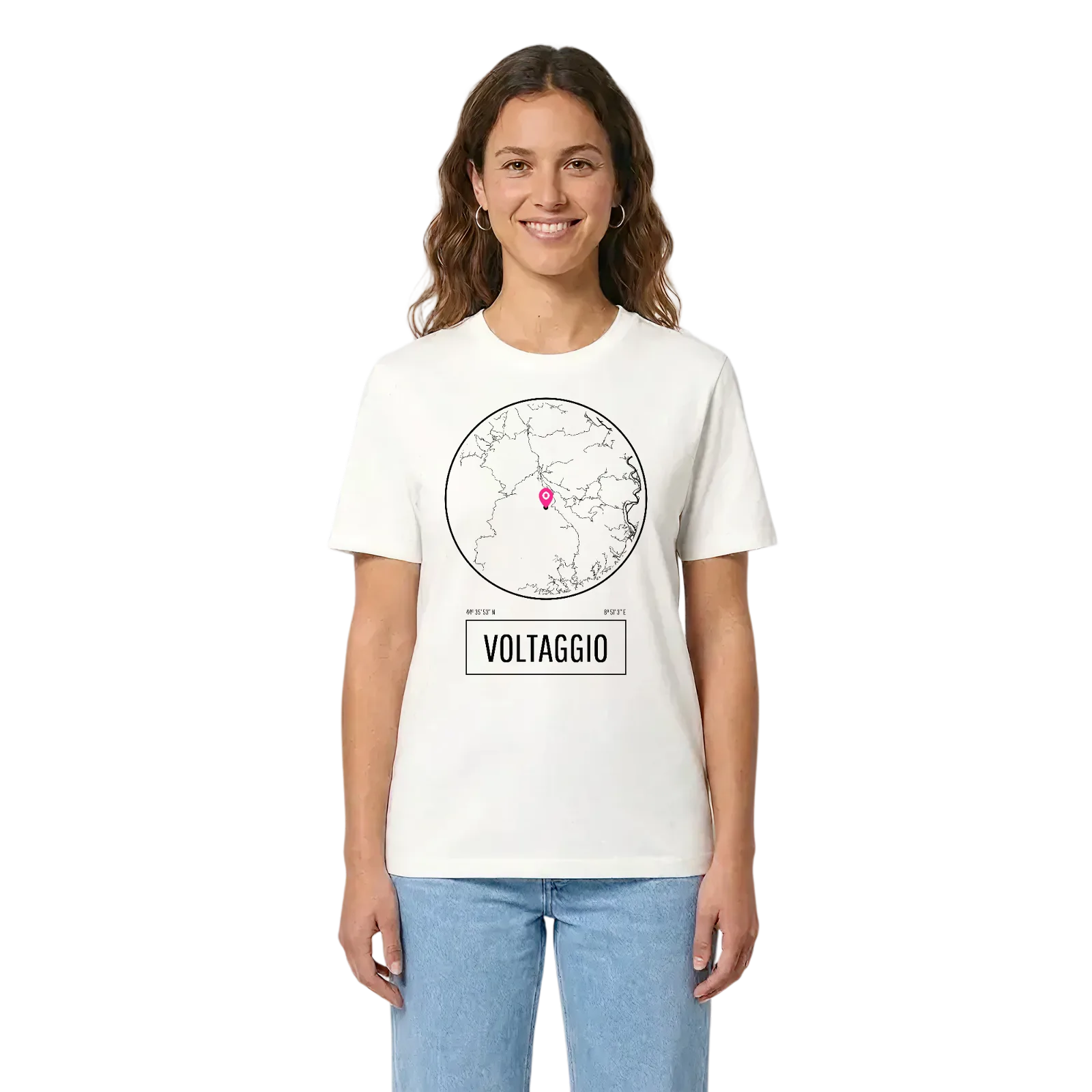 Voltaggio t-shirt – White, i miljö
