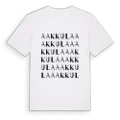 Aakkula ordlek t-shirt