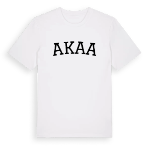 Akaa böjd t-shirt – ekologisk bomull t-shirt från Pinshirt