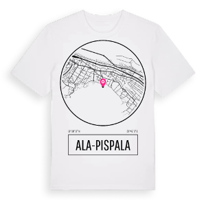 Ala-Pispala t-shirt – ekologisk bomull t-shirt från Pinshirt