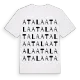 Atala ordlek t-shirt