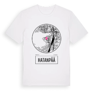 Hatanpää t-shirt – ekologisk bomull t-shirt från Pinshirt