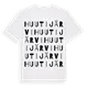 Huutijärvi ordlek t-shirt