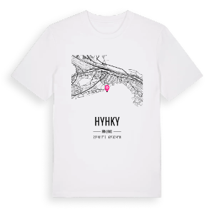 Hyhky karta t-shirt – ekologisk bomull t-shirt från Pinshirt