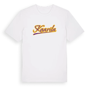 Kaarila baseball t-shirt – ekologisk bomull t-shirt från Pinshirt