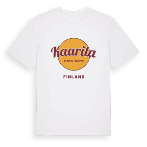 Kaarila cirkel t-shirt – ekologisk bomull t-shirt från Pinshirt