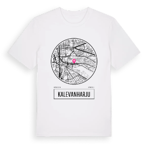 Kalevanharju t-shirt – ekologisk bomull t-shirt från Pinshirt