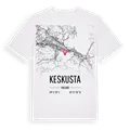 Keskusta karta t-shirt