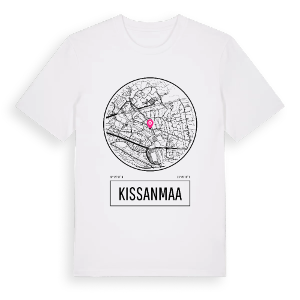 Kissanmaa t-shirt – ekologisk bomull t-shirt från Pinshirt