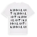 Kuhmalahti ordlek t-shirt