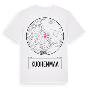 Kuohenmaa t-shirt – ekologisk bomull t-shirt från Pinshirt