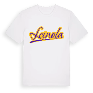 Leinola baseball t-shirt – ekologisk bomull t-shirt från Pinshirt
