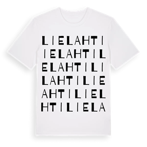 Lielahti ordlek t-shirt – ekologisk bomull t-shirt från Pinshirt