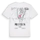 Multisilta karta t-shirt