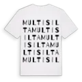 Multisilta ordlek t-shirt