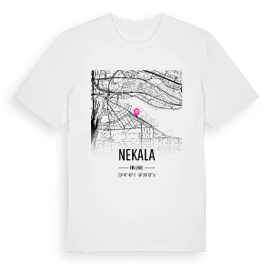 Nekala karta t-shirt – ekologisk bomull t-shirt från Pinshirt