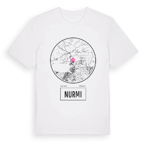 Nurmi t-shirt – ekologisk bomull t-shirt från Pinshirt