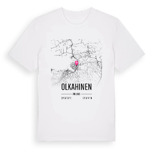 Olkahinen karta t-shirt – ekologisk bomull t-shirt från Pinshirt