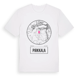 Pirkkala t-shirt – ekologisk bomull t-shirt från Pinshirt
