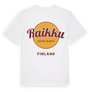 Raikku cirkel t-shirt – ekologisk bomull t-shirt från Pinshirt