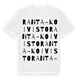 Ranta-Koivisto ordlek t-shirt