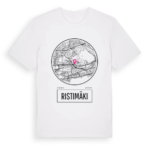 Ristimäki t-shirt – ekologisk bomull t-shirt från Pinshirt