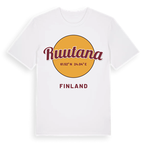 Ruutana cirkel t-shirt – ekologisk bomull t-shirt från Pinshirt