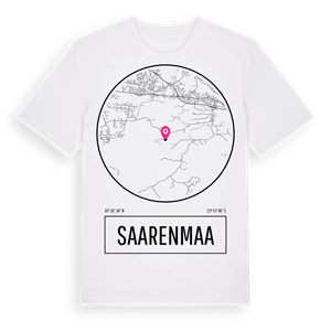 Saarenmaa t-shirt – ekologisk bomull t-shirt från Pinshirt