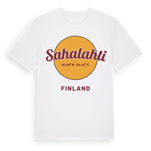 Sahalahti cirkel t-shirt – ekologisk bomull t-shirt från Pinshirt