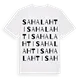 Sahalahti ordlek t-shirt