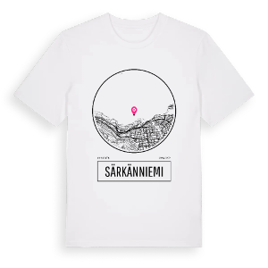 Särkänniemi t-shirt – ekologisk bomull t-shirt från Pinshirt