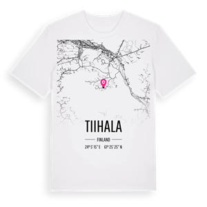 Tiihala karta t-shirt – ekologisk bomull t-shirt från Pinshirt