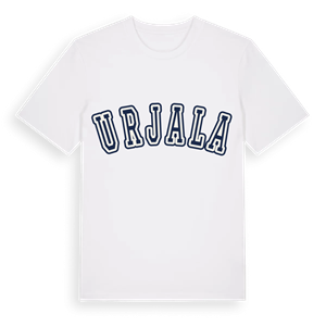 Urjala college t-shirt – ekologisk bomull t-shirt från Pinshirt