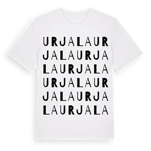 Urjala ordlek t-shirt – ekologisk bomull t-shirt från Pinshirt