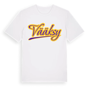 Vääksy baseball t-shirt – ekologisk bomull t-shirt från Pinshirt