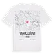 Vehkajärvi karta t-shirt
