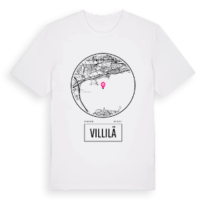 Villilä t-shirt – ekologisk bomull t-shirt från Pinshirt