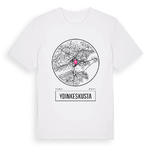 Ydinkeskusta t-shirt – ekologisk bomull t-shirt från Pinshirt