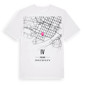 IV karta t-shirt – ekologisk bomull t-shirt från Pinshirt