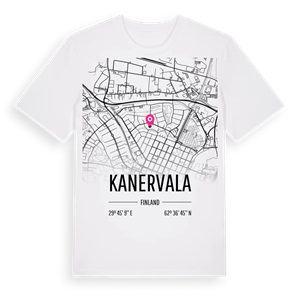 Kanervala karta t-shirt – ekologisk bomull t-shirt från Pinshirt