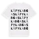 Käpykangas ordlek t-shirt