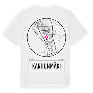 Karhunmäki t-shirt – ekologisk bomull t-shirt från Pinshirt
