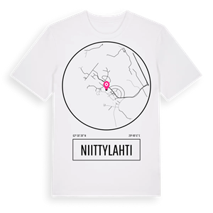 Niittylahti t-shirt – ekologisk bomull t-shirt från Pinshirt