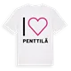 Jag älskar Penttilä t-shirt stort tryck