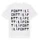 Penttilä ordlek t-shirt