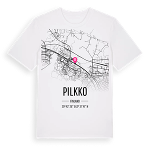 Pilkko karta t-shirt – ekologisk bomull t-shirt från Pinshirt